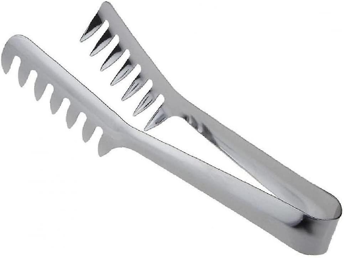 Pinzas para Espaguetis de Acero Inoxidable Herramienta de Cocina para Paste Hornear Cocinar Con Diseño de Clip Comb