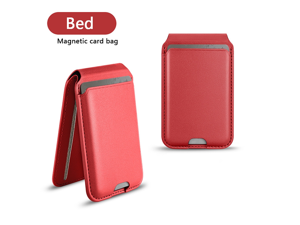Carteira Magsafe HENTEN HOME para iPhone 17/16/15/14/13/12, roxo