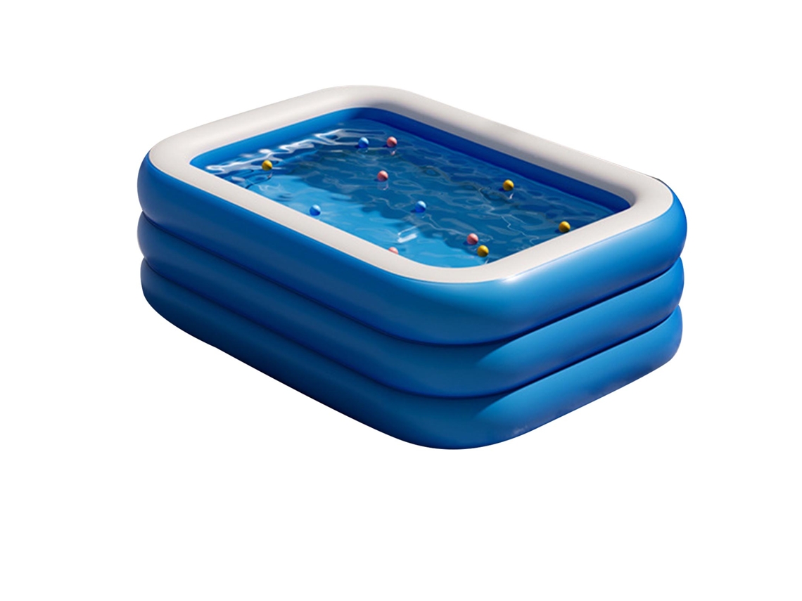 Piscina Inflável Bebê Pvc Espessado 3 Camadas 1.8m Portátil