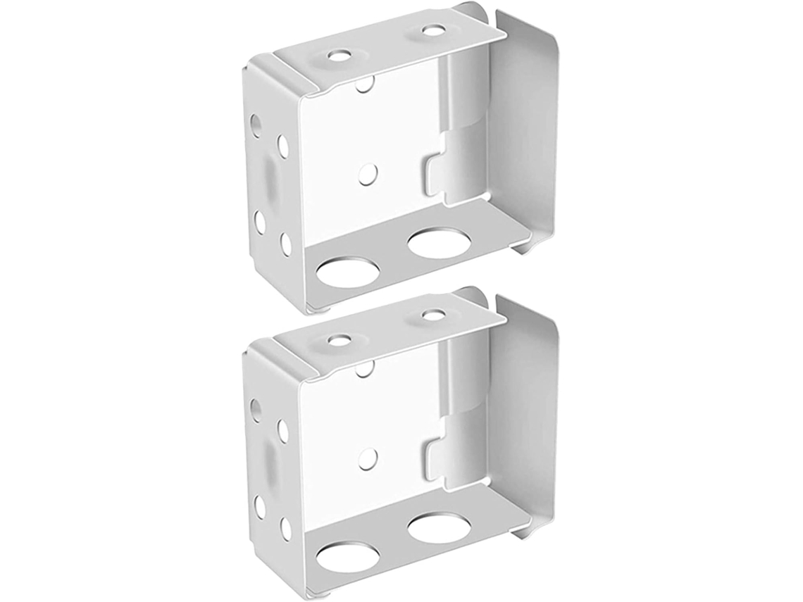Suportes Para Mini Persianas De Baixo Perfil Operitacx 2, Suportes De Montagem Em Caixa Metal, Ferragens De Montagem