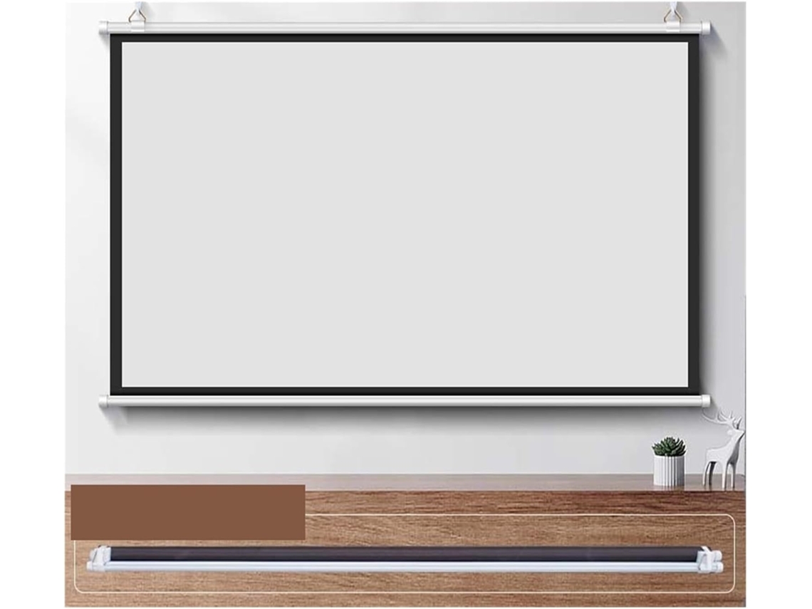 Tela de Projeção de Parede 3d Thinyou de 60 Polegadas com Proporção 16:9 SFUSHOS (72, 84, 100 Polegadas)