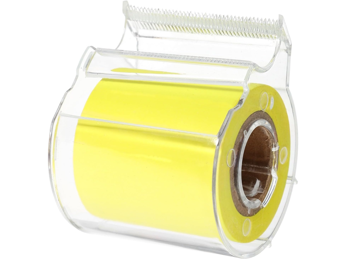 Fita adesiva completa para rolo de ingressos decorativos, fácil de remover, feita de ABS e papel metálico.