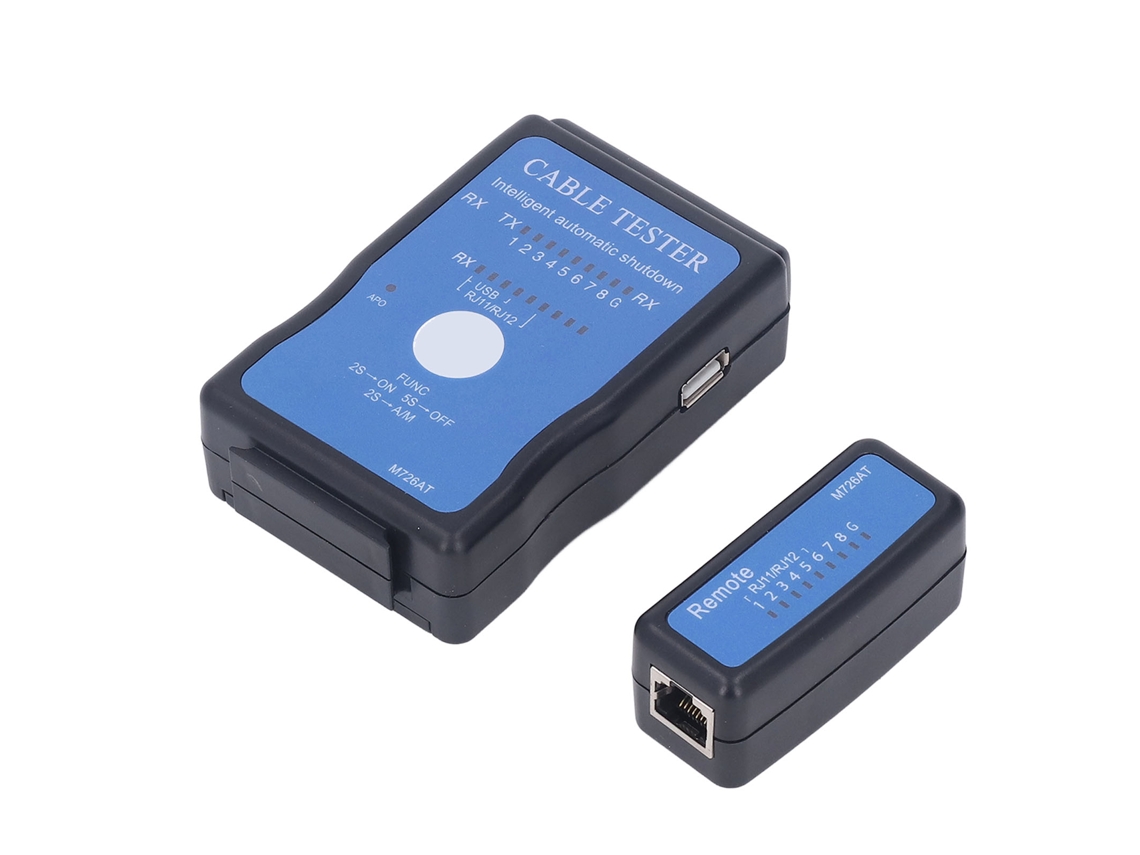 Testador de Cabo de Rede Multifuncional Inteligente Split Type com Poe para Ethernet