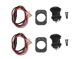 2x Distribuidor De Acessório De Cigarro 12v No Carro