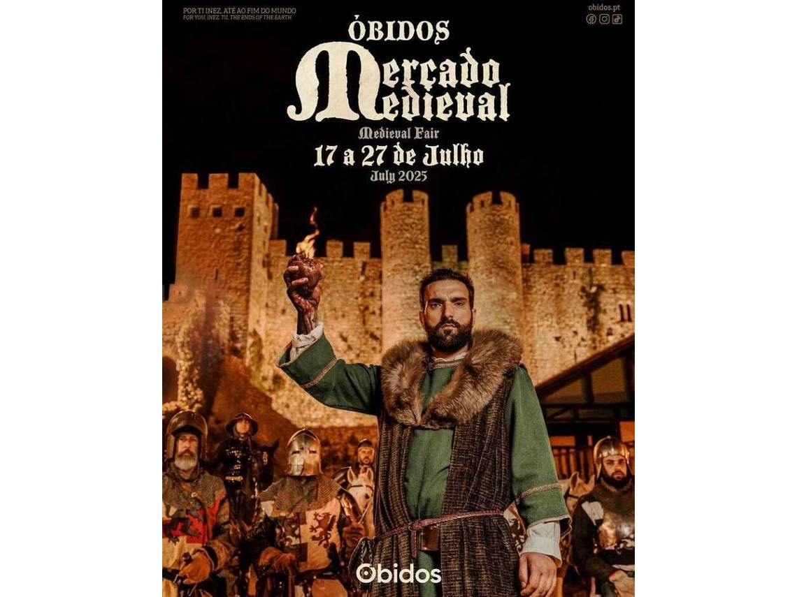 Bilhete Mercado Medieval de Óbidos - 2025