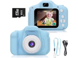 Máquina Fotográfica para Crianças ARTIZLEE CCM01 (Azul - 8 MP - 600 mAh)