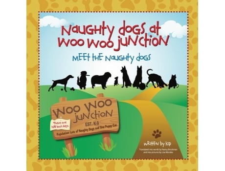 Livro Meet the Naughty Dogs de Nancy Brockman (Inglês)