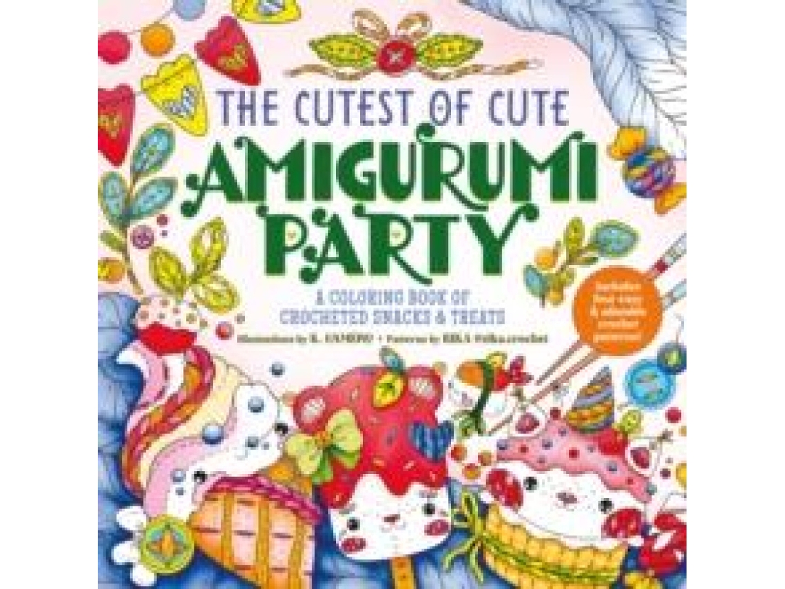Livro The Cutest of Cute Amigurumi Party de Castle Point Books (Inglês)