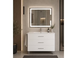 Móvel De Casa De Banho Com Lavatório Origenbath Ribera Sem Espelho 60x45 Cm Branco