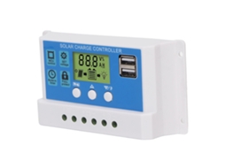 Laxiscreed Controlador De Carga Solar Pwm Com Regulação Inteligente E Ecran Lcd Ajustável