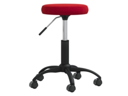 Office Chair, Office Chairs Vidaxl Vermelho Veludo (n/a)