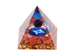 Primerox pirâmide de Energia de Resina para Cura e Equilíbrio de Chakras com Energia Positiva