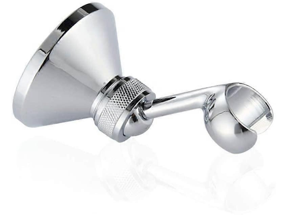 Suporte De Chuveiro Ajustável Cromado Para Mangueira De Chuveiro Padrão. Aquaforge