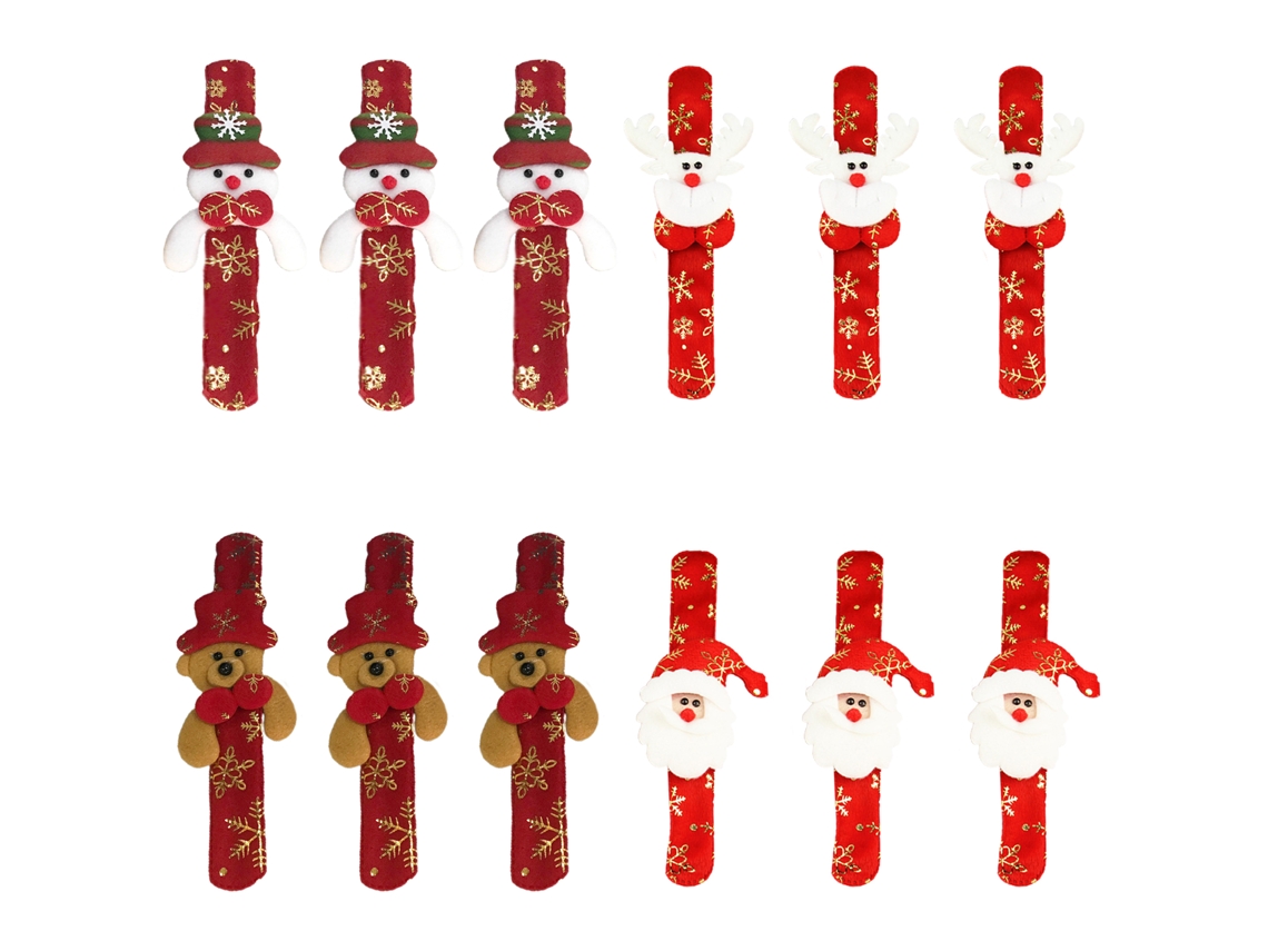 Laxiscreed Pack De 12 Peças Com 4 Estilos E Cores Aleatórias, Perfeito Para Ande Online