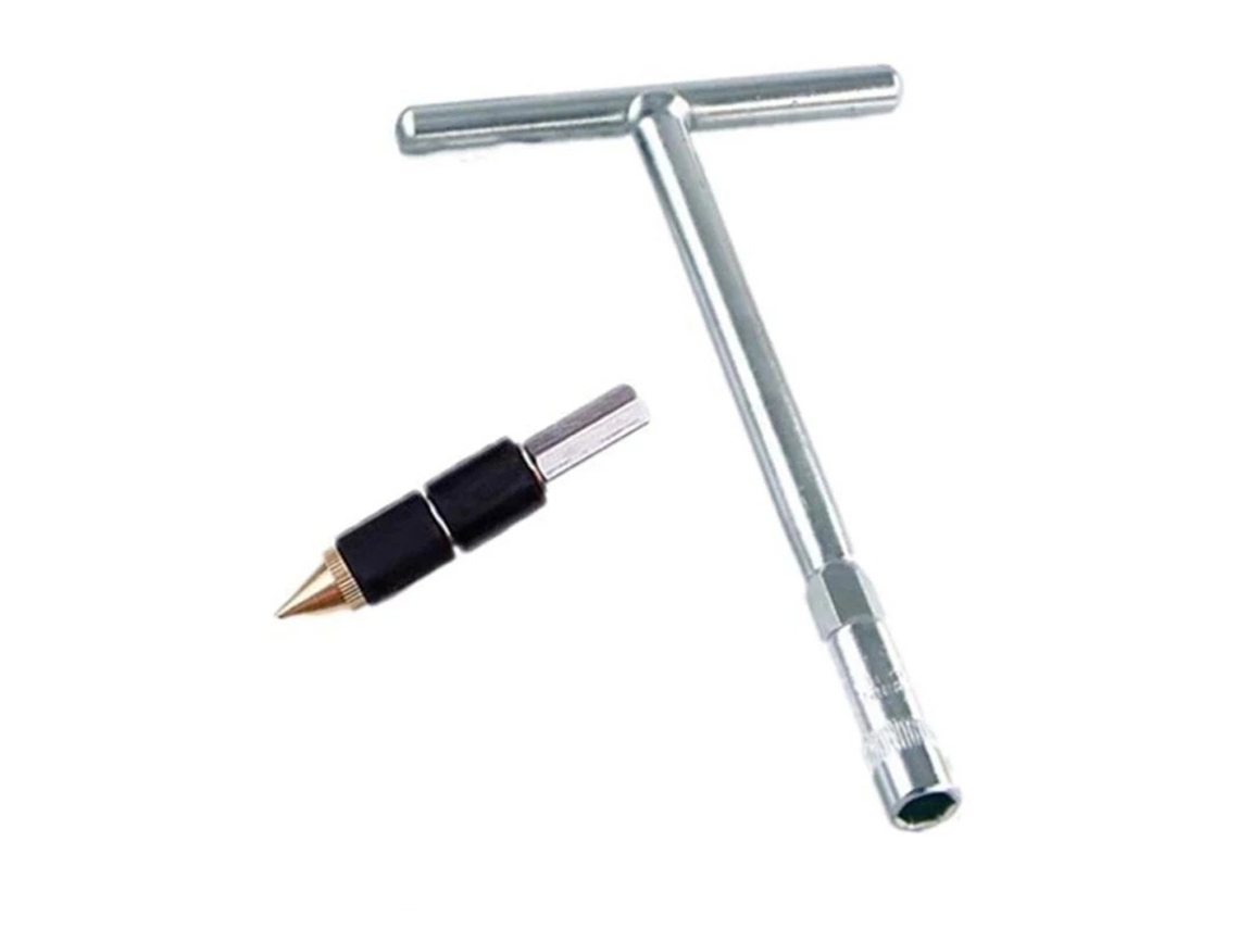 Pino de vedação de aço inoxidável para soldagem térmica em tubos PPR - Ferramenta hidráulica para reparos em cozinhas e banheiros.