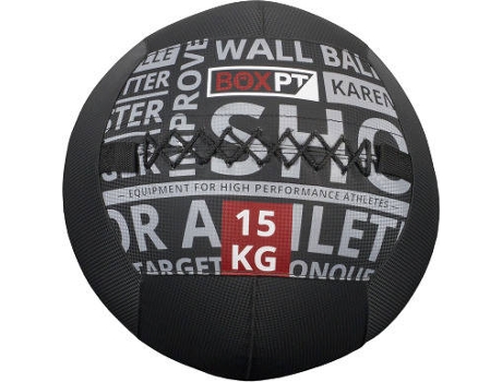 Bola Medicinal  (Preto - 15kg - PVC)