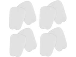 Partykindom 4-pares De Almofadas Gel Para A Parte Frontal Do Pé, Suporte Metatarsal, Autoadesivas, Para Calçados