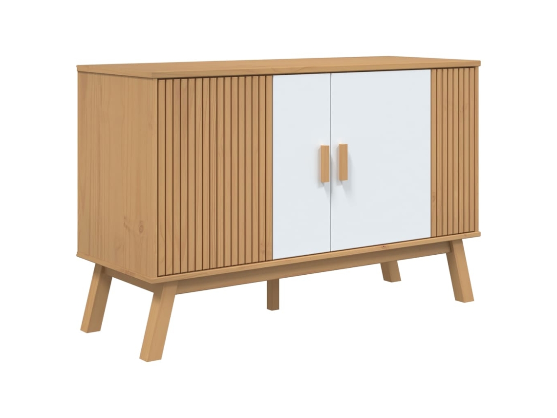 Sideboard, Sideboards Vidaxl Branco Madeira De Pinho (n/a)