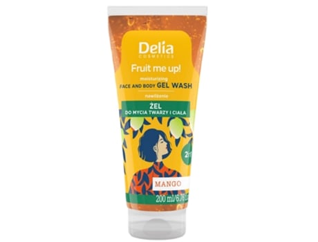 Revitalizing Mango Facial Body Cleanser, 200ml Delia