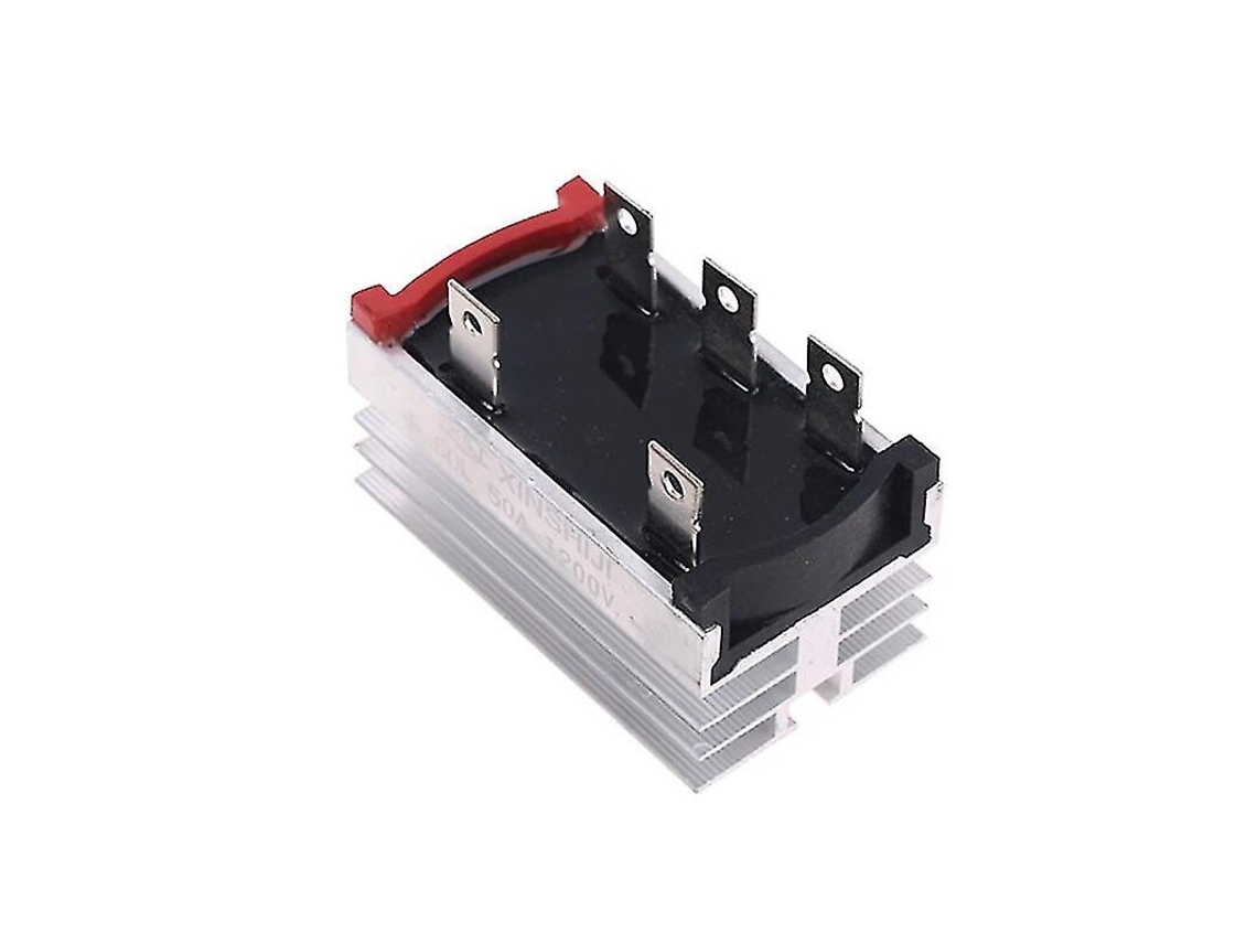 Rectificador De Puente De Diodo Trifásico 35a 50a 1200v Caja De Metal De Aluminio Módulo Sql50a G8tb Origen China Continental T50