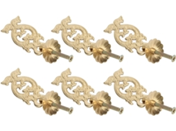 Puxador De Gaveta Antigo, Elegante, Pequeno, Com Design De Dragão Duplo Para Portas Armário, Decoração Para Casa, Latão