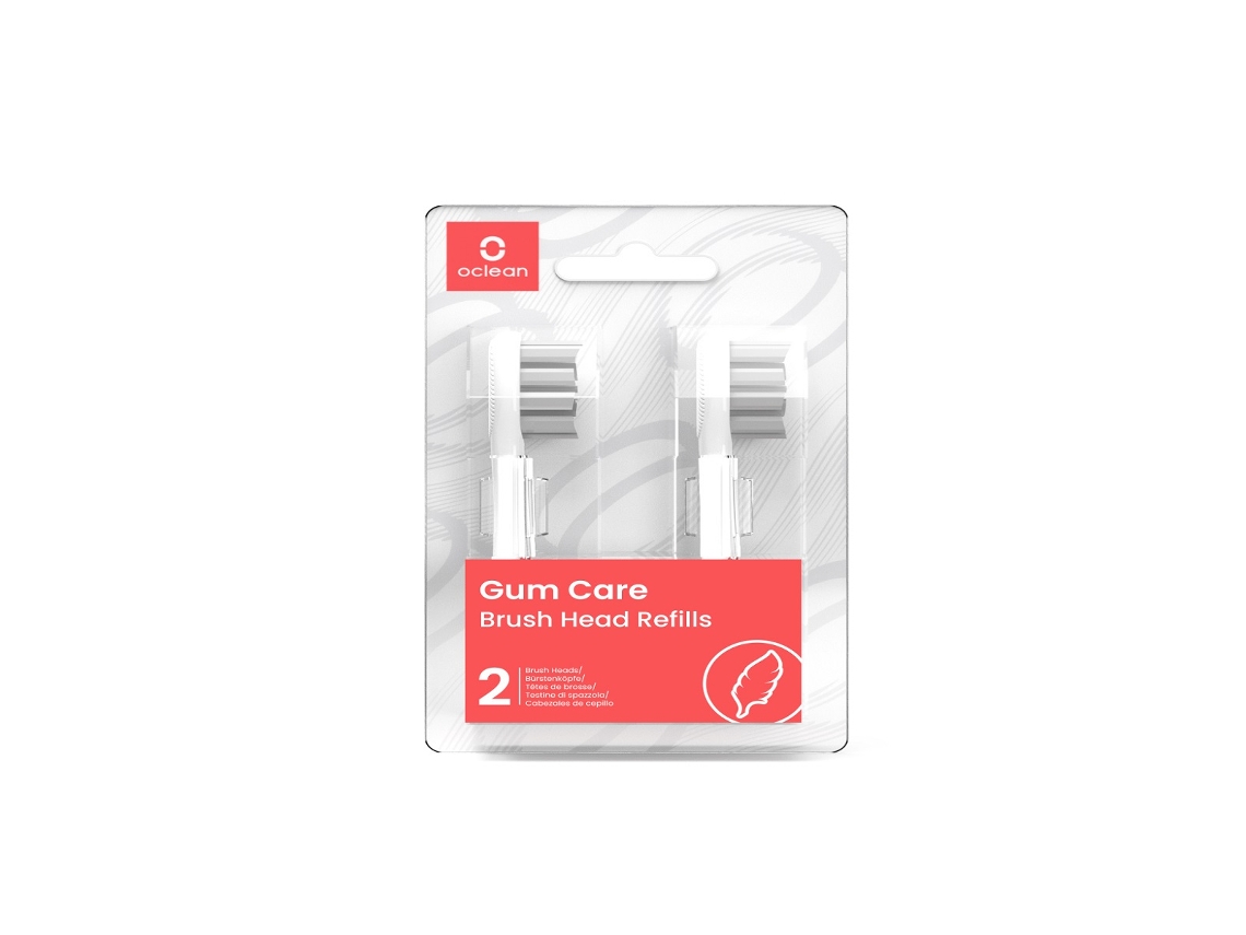 Oclean P1S12 W02 Escovas de Substituição para Dentes Sensíveis
