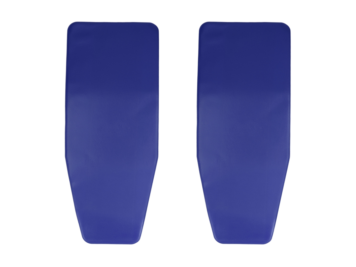 Kit 2pcs Ferramenta Drenagem Óleo Flexível Funil Placa 37x17cm Para Máquinas Azul