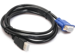 Cabo Adaptador De Vídeo Digital Para Vga Macho De 1,8 M Sem Chip Integrado Para Uso Com Computadores E Projetores. Resolução Gokoco