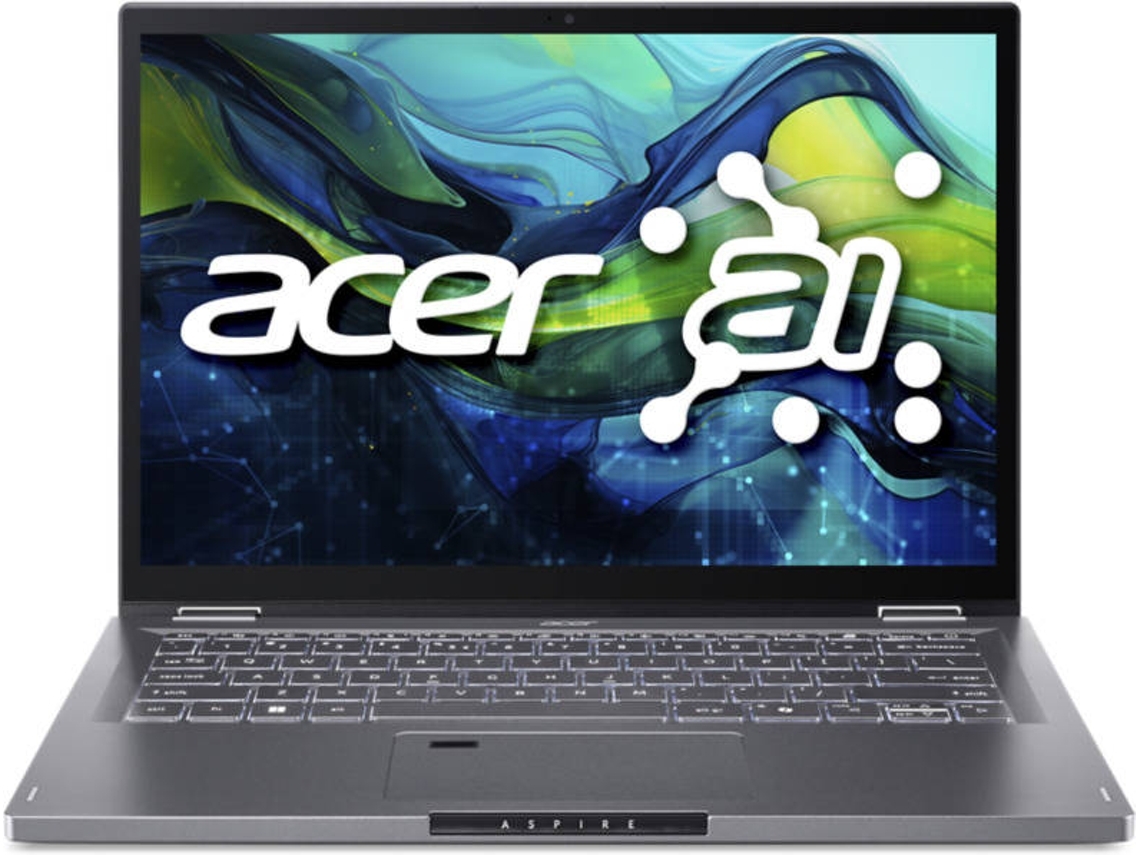 Portátil ACER Aspire ASP14-52MTN-57FQ (Outlet Caixa Aberta - 14'' - Intel Core Ultra 5 115U - RAM: 16 GB - 1 TB SSD - Intel Graphics)