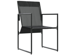 Maison Exclusive - Cadeira 4 Unid. Preto E Anthracite Textilene