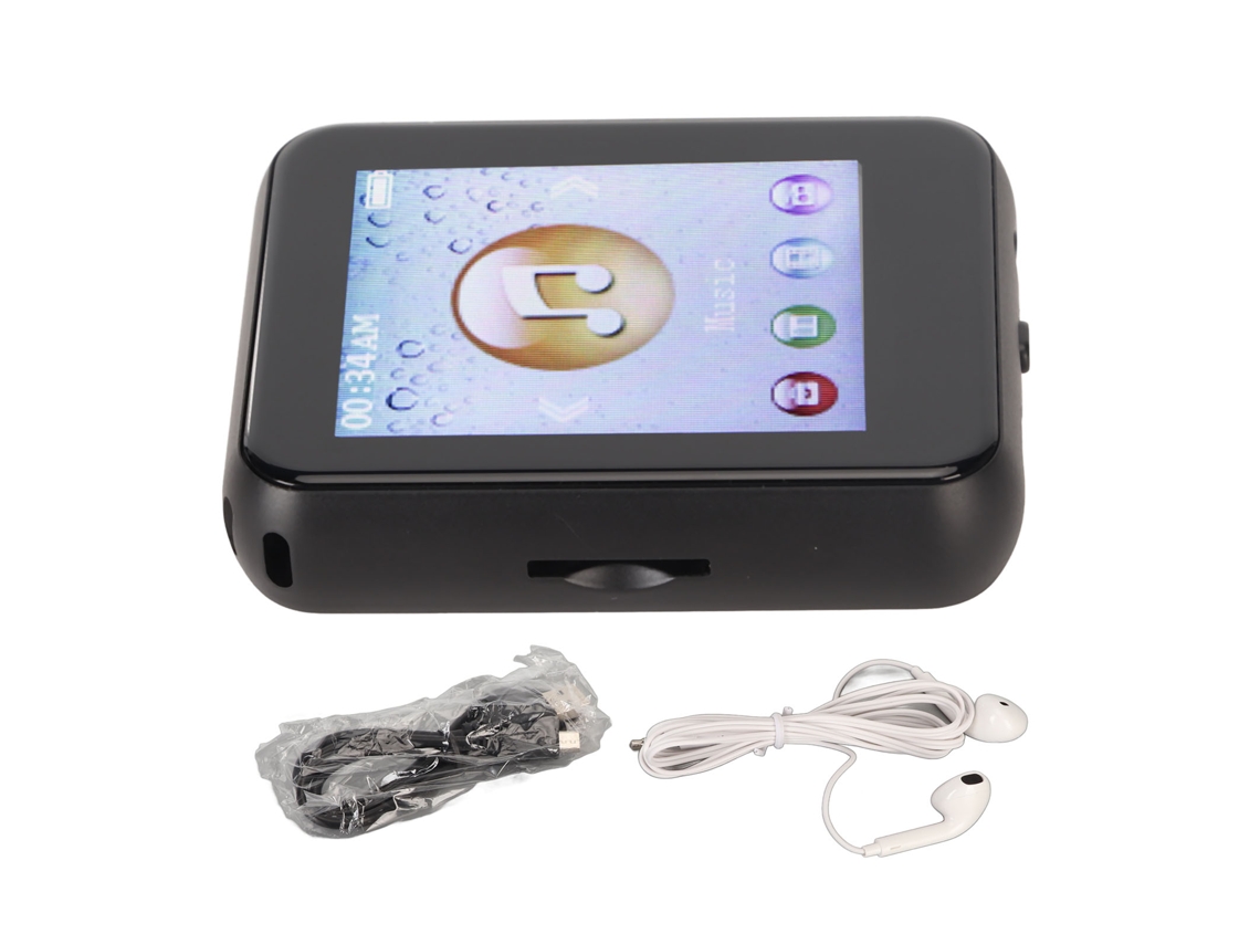 Aetheria reprodutor Mp3 Bluetooth com Tela Touch 1.8 Polegadas Hifi Lossless 8g Alto falante Gravador