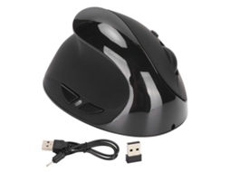 Mouse Vertical Ergonômico Sem Fio Para Mão Esquerda