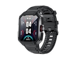 Smartwatch Yizhood Ak47 1.85 Inch Bluetooth Chamada Ip68 À Prova De Água Monitorização Da Saúde 100 Modos Desportivos 400mah (android E Ios Preto)