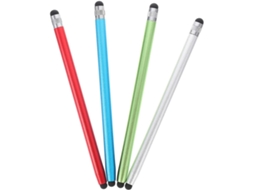 Caneta Stylus De Dupla Face Para Celulares E Tablets Com Tela Sensível Ao Toque, Conjunto Com 4 Unidades, Para Desenho E Escrita Gokoco
