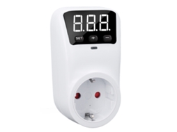 Laxiscreed Tomada Com Display Digital De Proteção Contra Sobretensão E Subtensão Para Electrodomésticos