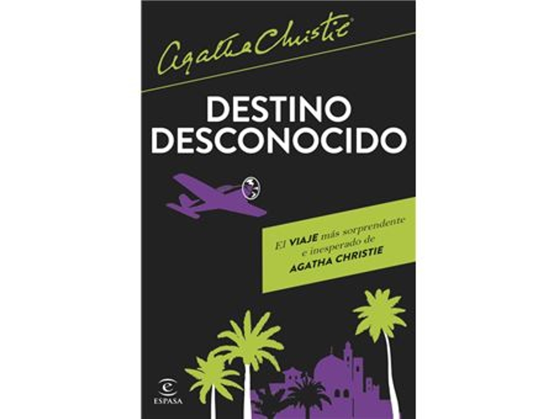 Livro Destino desconocido de Agatha Christie (Espanhol)