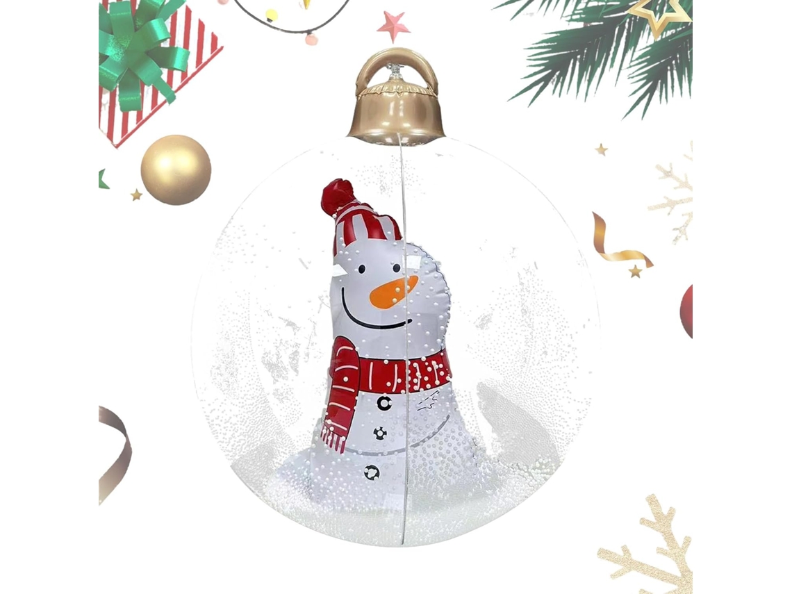 Bola De Natal Inflável, Decoração Festiva E À Prova D'água Com Balões |