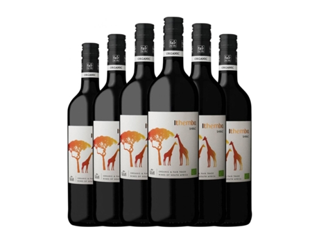 Vinho STELLAR ORGANICS Ithemba Shiraz Syrah Western Cape (0.75 L - 6 Unidades)
