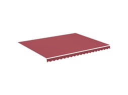 Replacement Awning Fabric, Replacement Awning Fabrics Vidaxl Vermelho Poliéster (430 X 345 Cm)
