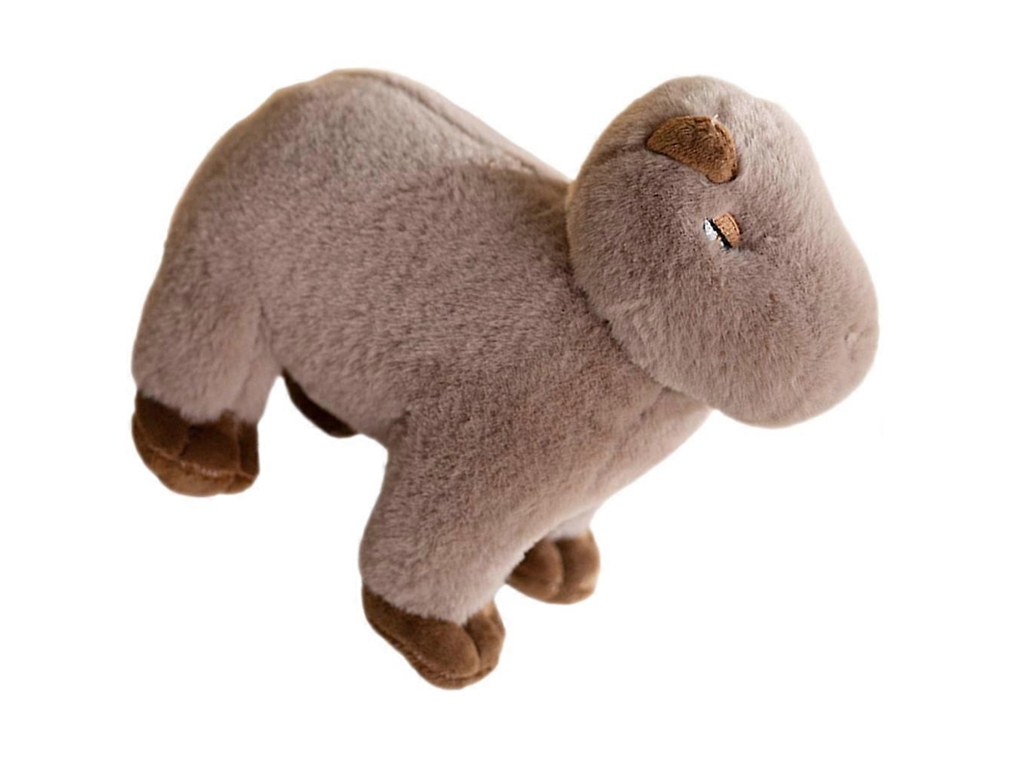 Pelúcia De Capivara Marrom, Macia, Para Presente
