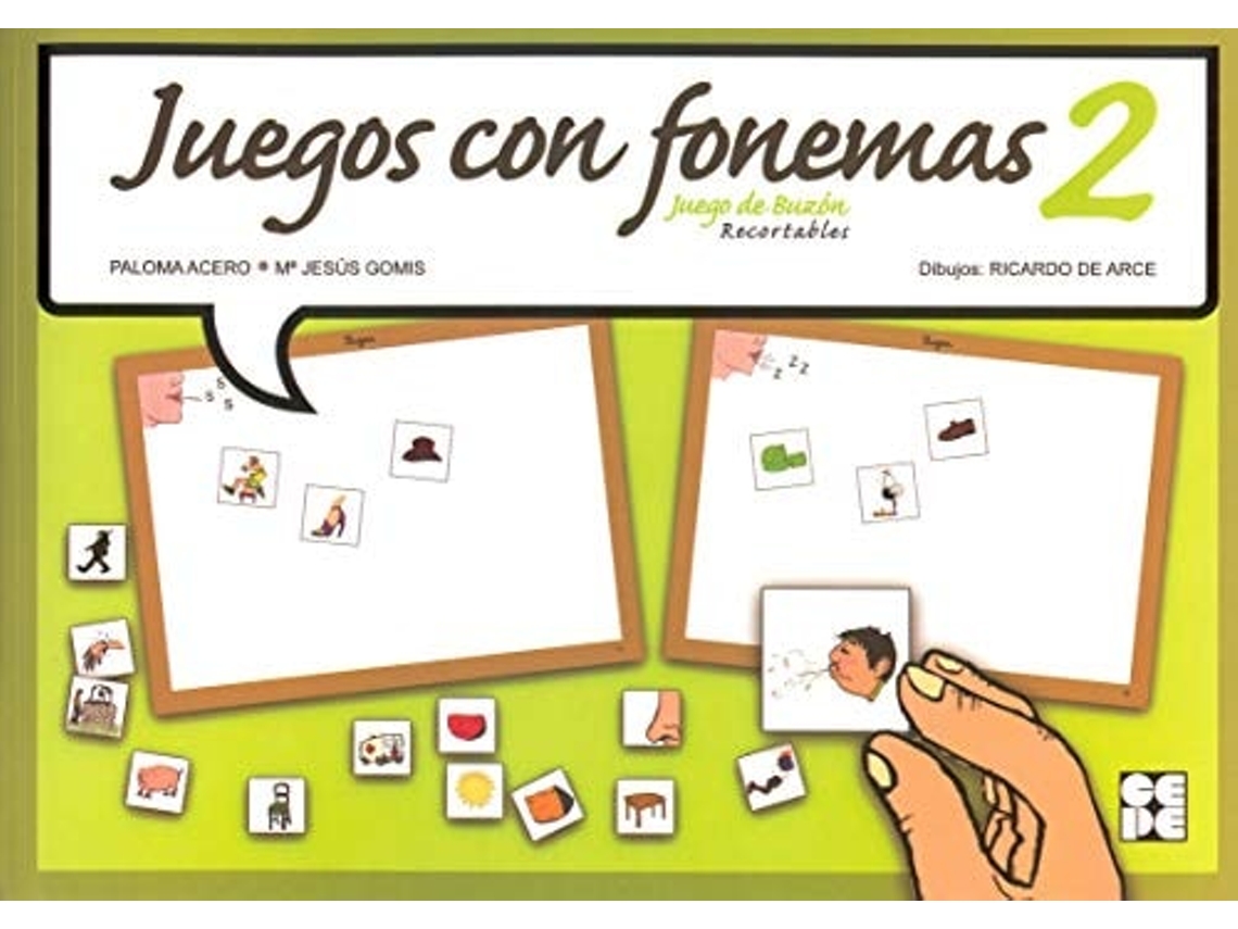Livro Juegos Con Fonemas Da Editorial Cepe De María Jesús Gomis Cañete E Paloma Acero Villán (espanhol)