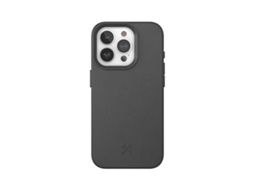 Capa WOOD ACCESSORIES iPhone 15 Pro Max MagSafe Bio (Preto)