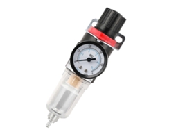 Separador de Óleo e Água para Ar Comprimido com Filtro, Regulador de Pressão e Manômetro para Compressores