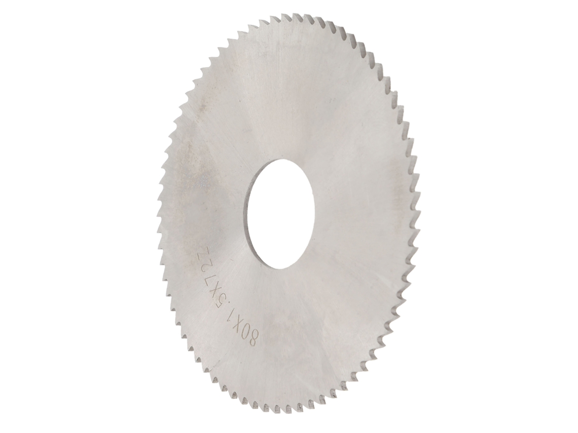 Laxiscreed Aletas De Corte Em Aço Rápido Com 72 Dentes Para Serras Circulares 80x1.5mm