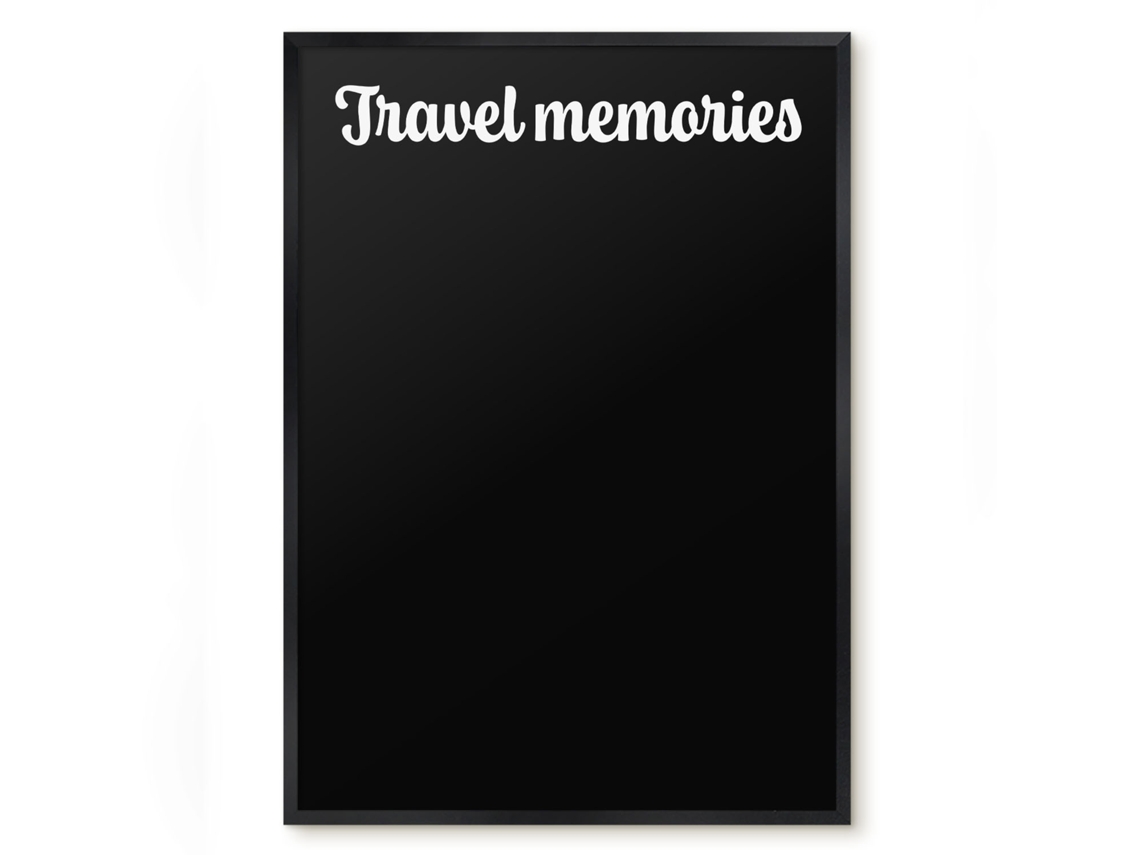 Magnetic Wall Board Travel Memories For The Office Espelharte (50x70 Cm)