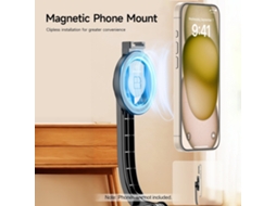 2026 palanca Selfie Magnética Con Tripode de Escritorio Estable, Soporte para Iphone 13/14/15, Plegable Y Ajustable