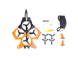 Mali drone Avião Controle Remoto Pulseira 2.4ghz Espuma Sensor Gravidade Luz Led Brinquedo Laranja