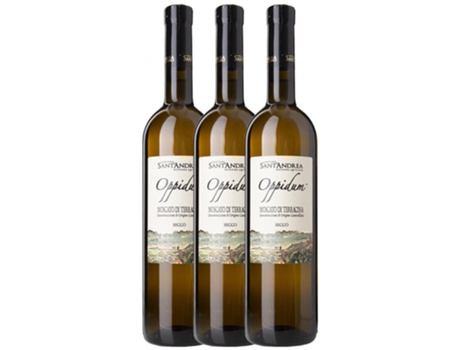 Sant'Andrea Secco Oppidum Mascate Moscato di Terracina 75 cl (Caixa de 3 unidades)