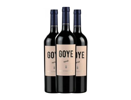 Vinho GOYENECHEA Goye Syrah San Rafael (0.75 L - 3 Unidades)