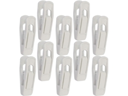 Conjunto De 30 Alfinetes Roupa Ideais, Antiderrapante, Em Veludo Branco, Uso Geral, Roupas E Alfinetes